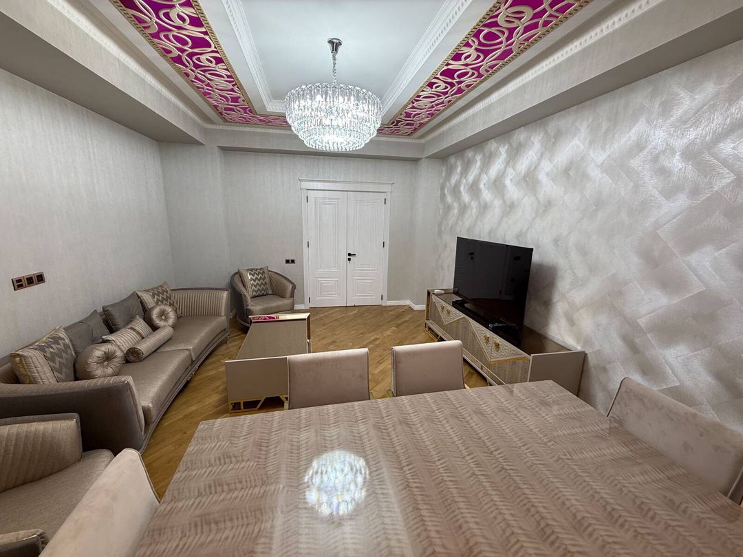 İcarəyə verilir 3 otaqlı yeni tikili 128 m² — Mənzil, Bakı (2)