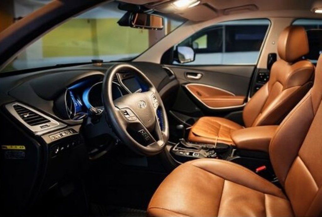 Hyundai Santa Fe, 2.0 L, 2015 il, 18 600 km — Avtomobillər, Bakı (4)