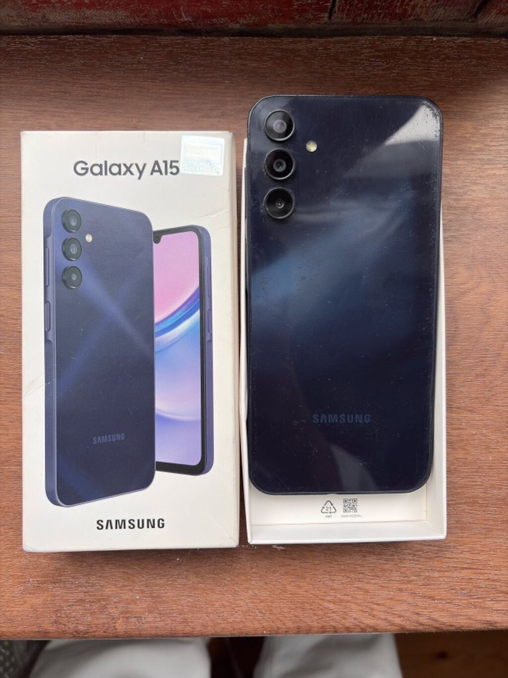 Samsung Galaxy A15, 128 GB, rəng - Göy — Samsung, Bakı (2)