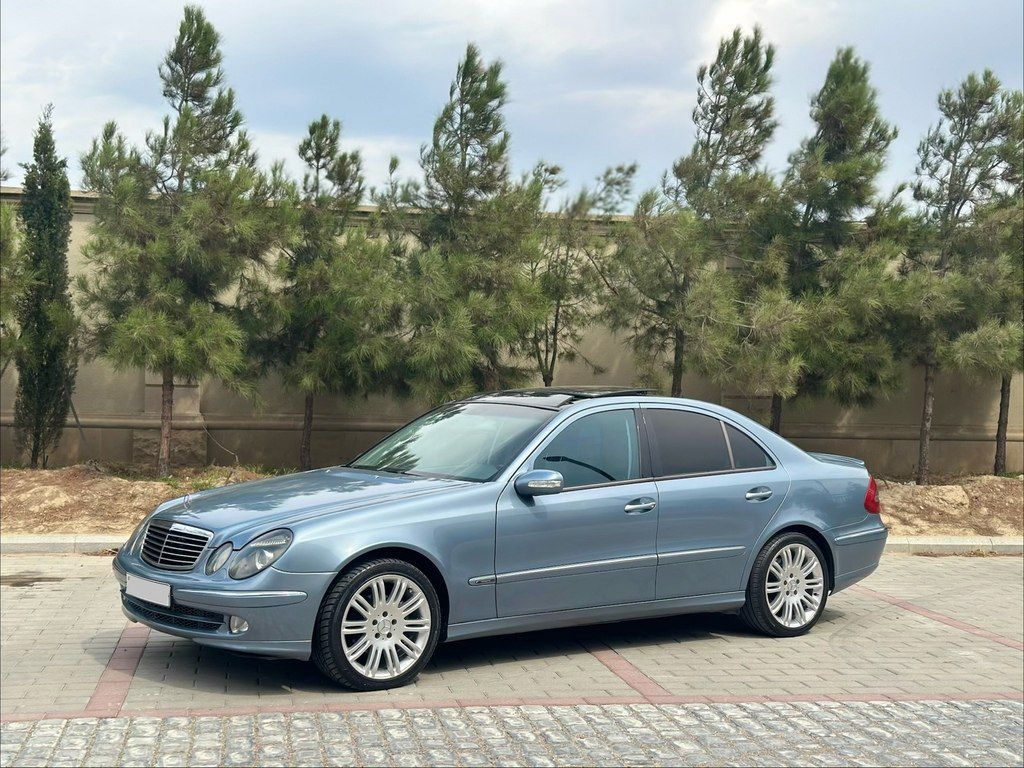 Mercedes E 240, 2.6 L, 2002 il, 298 653 km — Avtomobillər, Bakı (10)