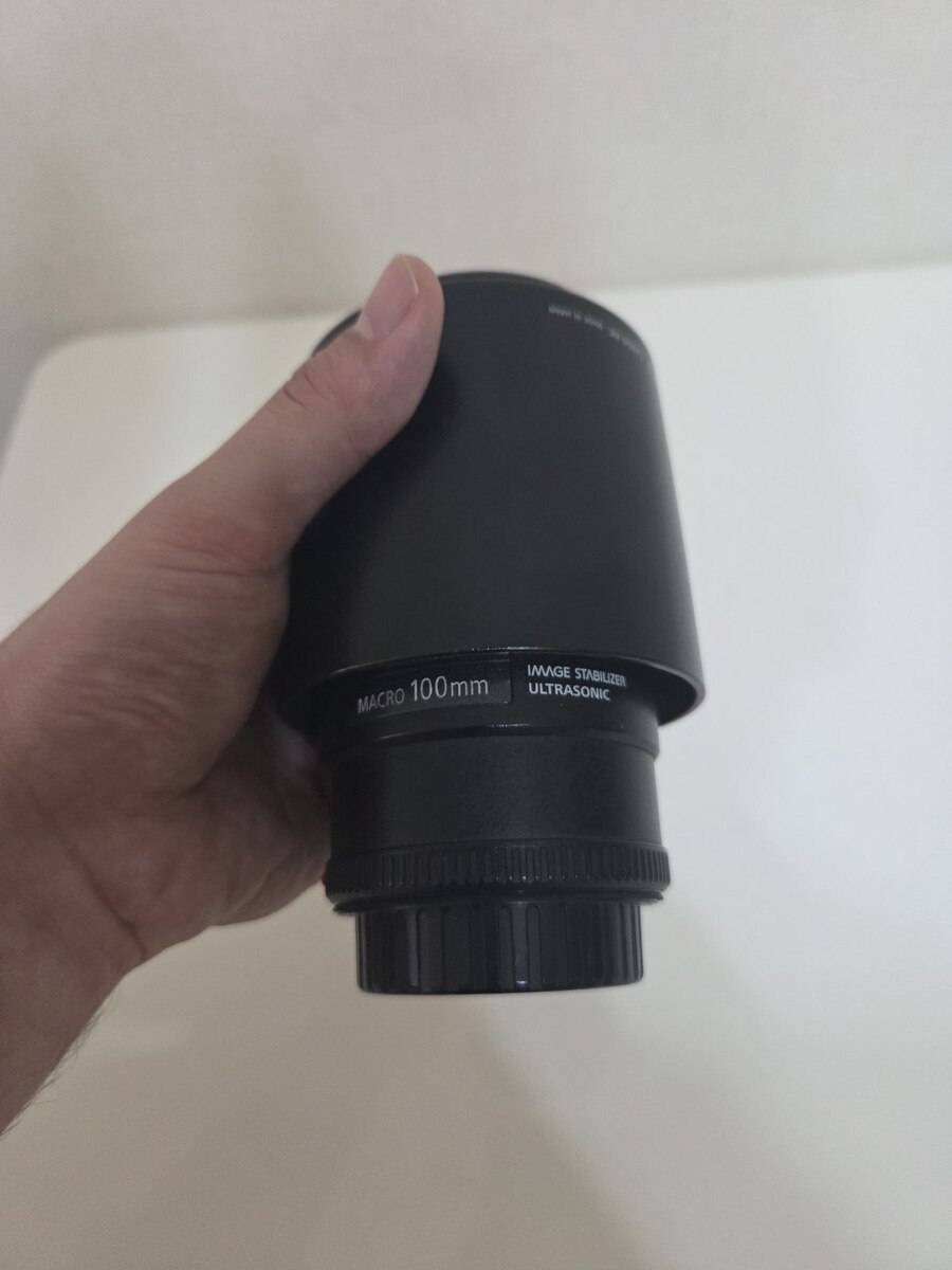 Canon EF 100mm Macro linza — Elektronika, Bakı (2)