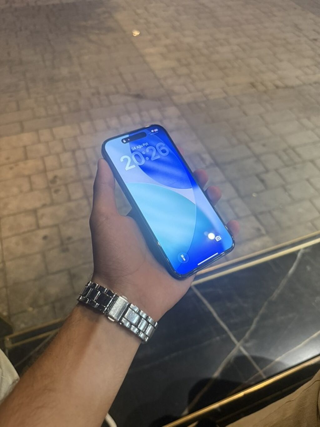 IPhone 15, 128 GB, Qara, Face ID — Apple iPhone, Gəncə (2)