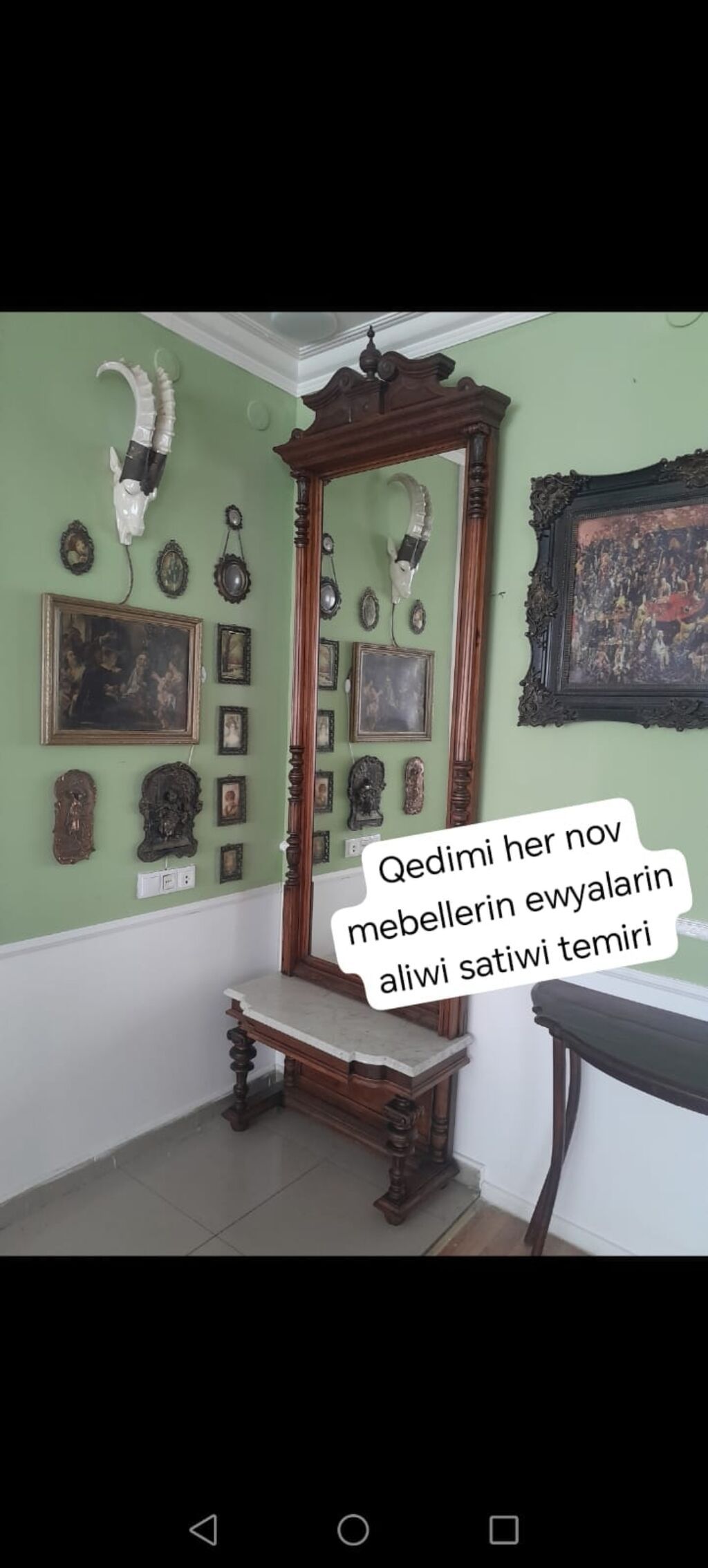Mebellərin təmiri, bərpası — Xidmətlər, Qobu