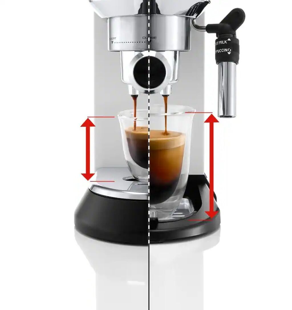 Qəhvə maşını Delonghi, Yarımavtomat, Kapuçinator ilə, Yeni — Mətbəx texnikası, Bakı (5)