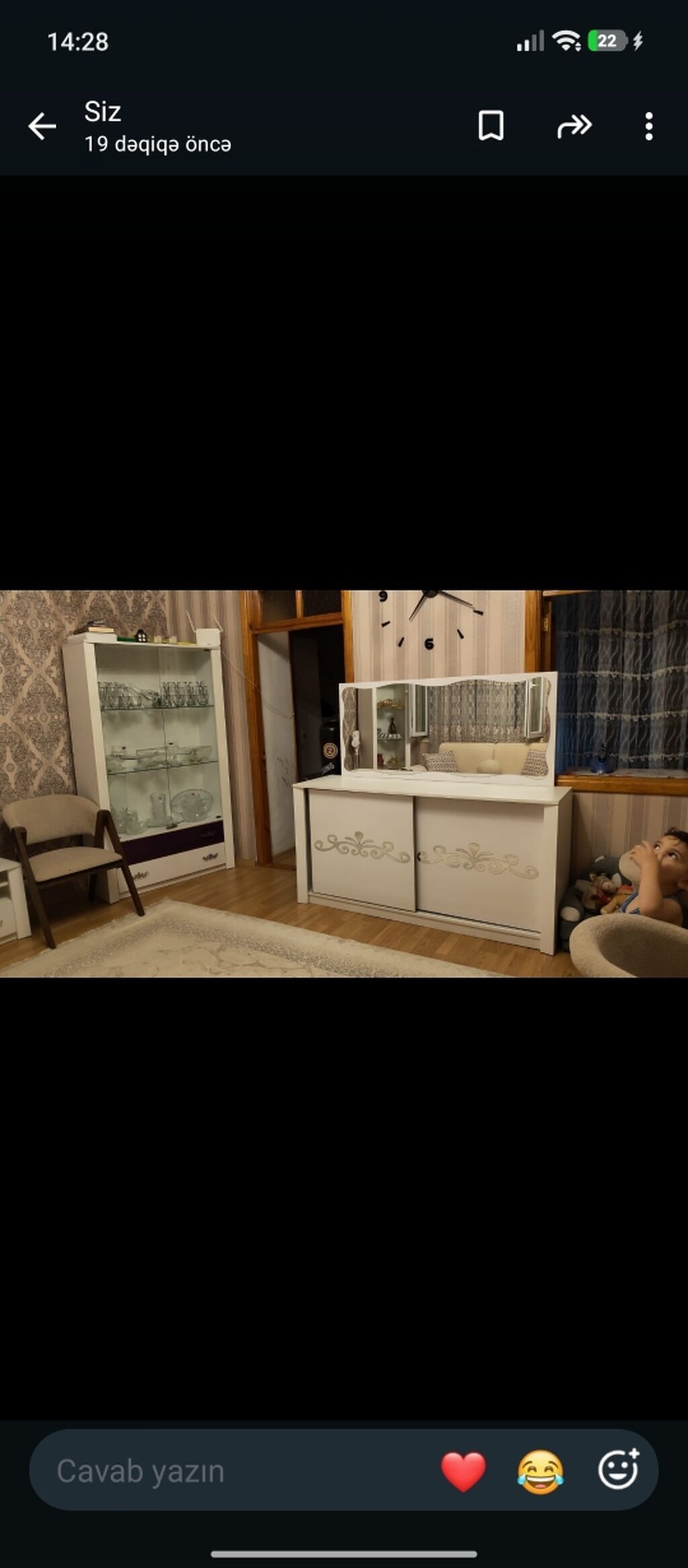 Qonaq otağı mebel dəsti Tərkib: - Açıq rəngli masa + 6 ədəd bənövşəyi — Mebel, Digah (6)