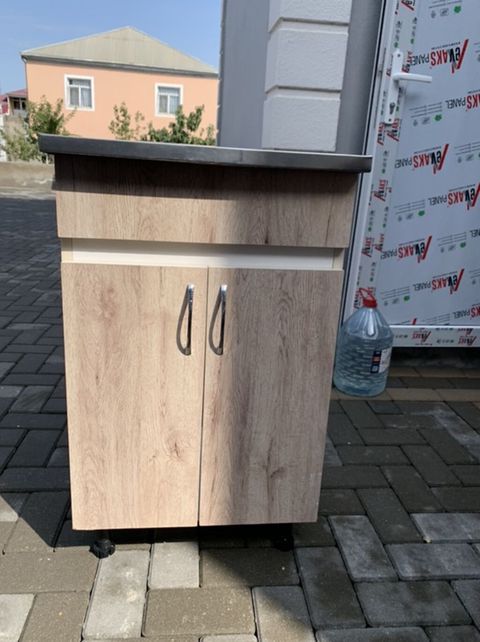 Mətbəx moydadırı – paslanmayan polad lavabo ilə - Üst hissə — Bakı