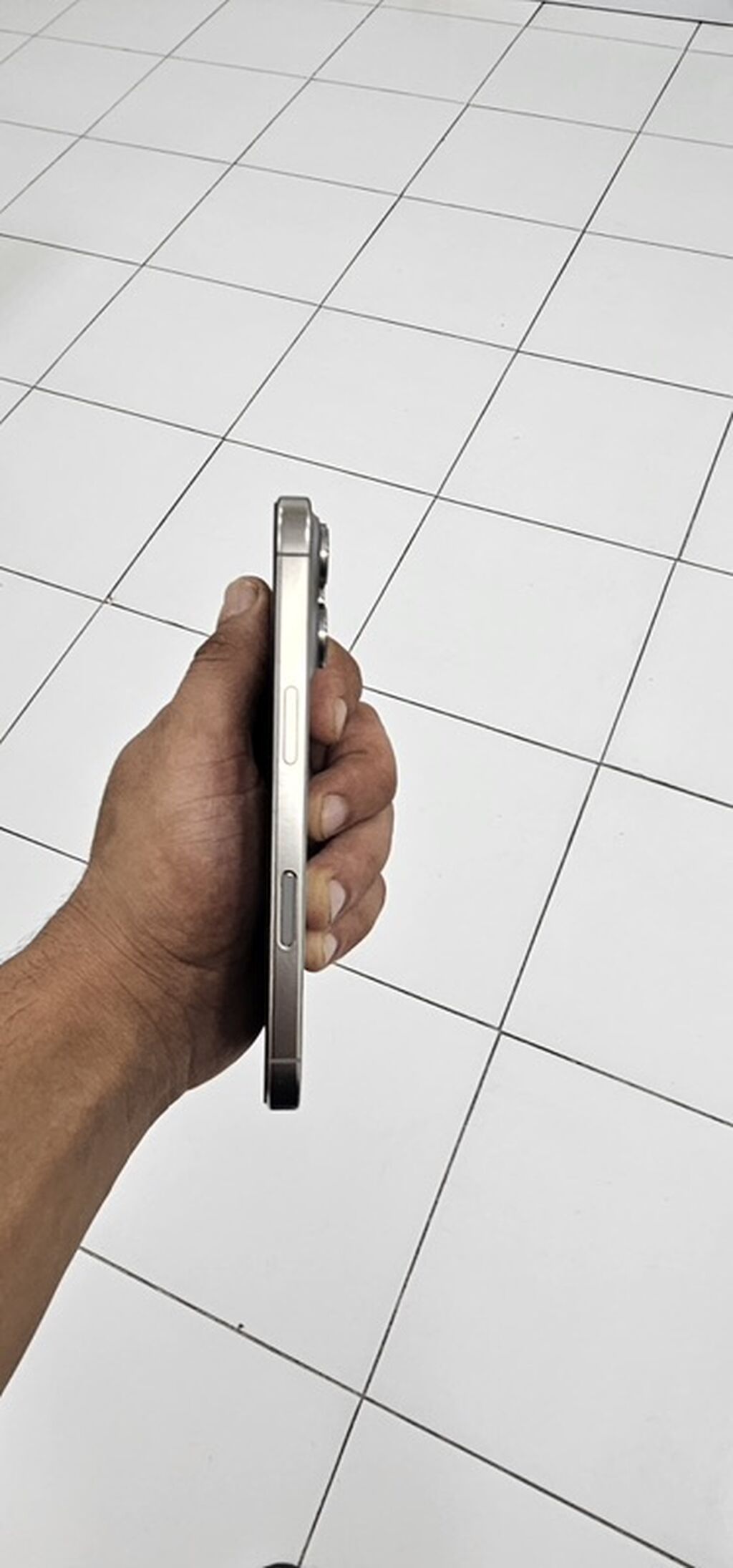 IPhone 16 Pro, 128 GB, Gümüşü, Simsiz şarj, Face ID, Sənədlərlə — Apple iPhone, Şabran (5)