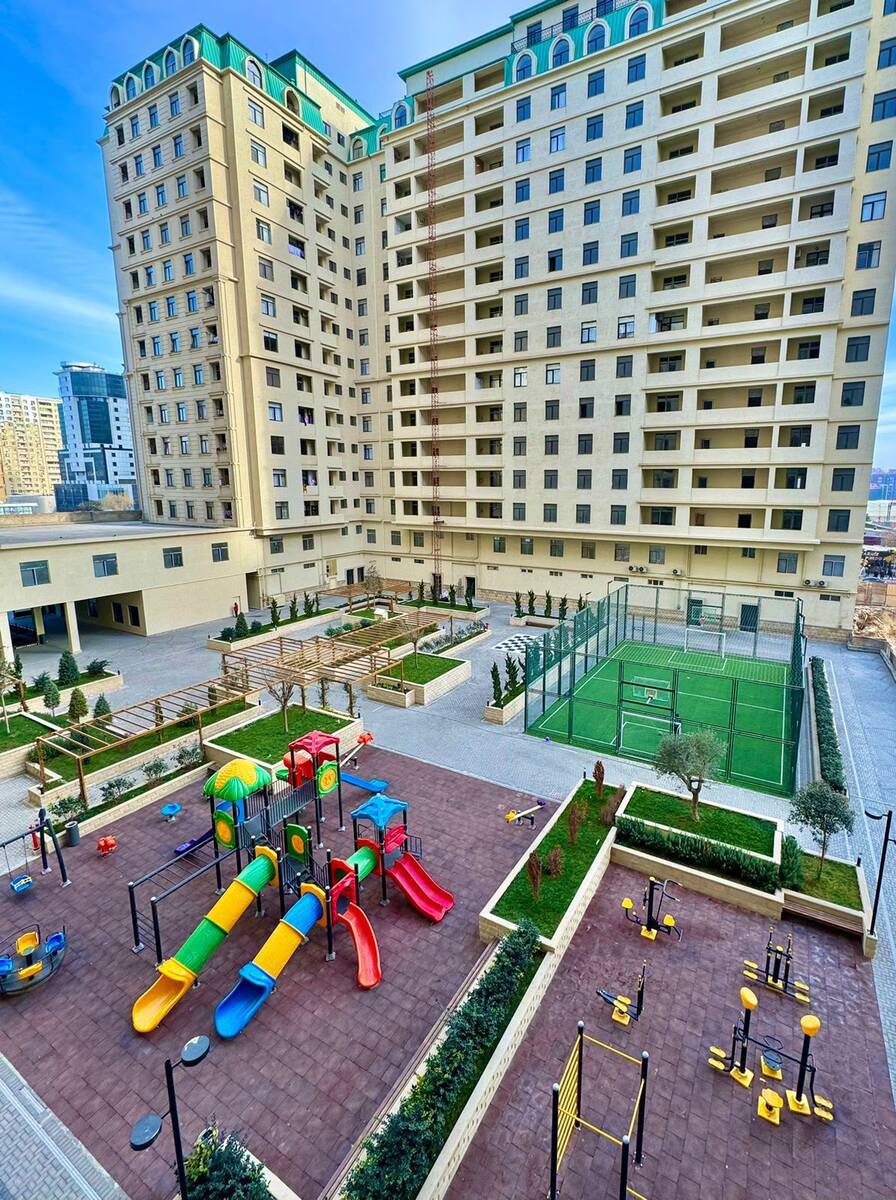 Satılır 3 otaqlı yeni tikili 145 m² — Mənzil, Bakı