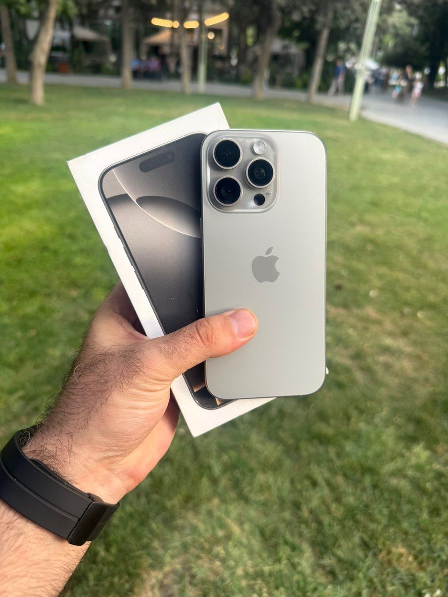 Apple iPhone 16 Pro Natural Titanium 128GB/8GB — Smartfonlar, Bakı