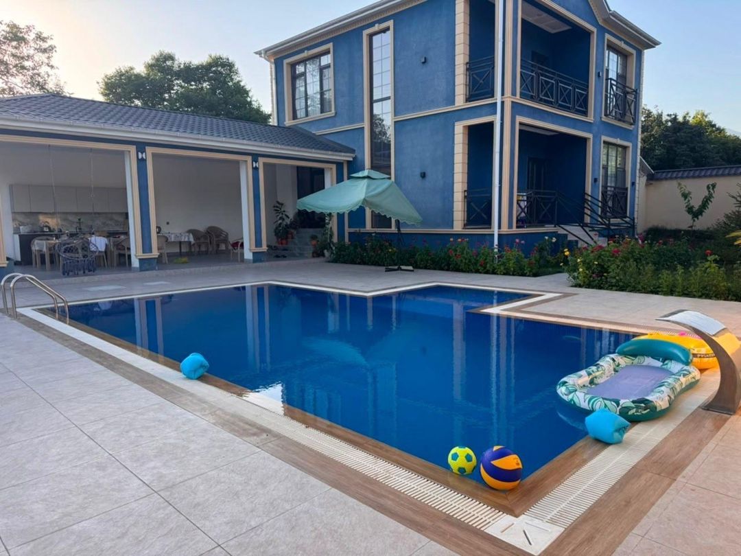 İcarəyə verilir 5 otaqlı həyət evi/bağ evi 270 m² — Ev, villa, Qəbələ (2)