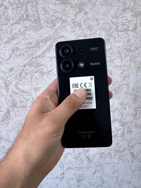 Redmi Note 13, 256 GB, rəng - Qara, Zəmanət, Düyməli, Sensor — Digah