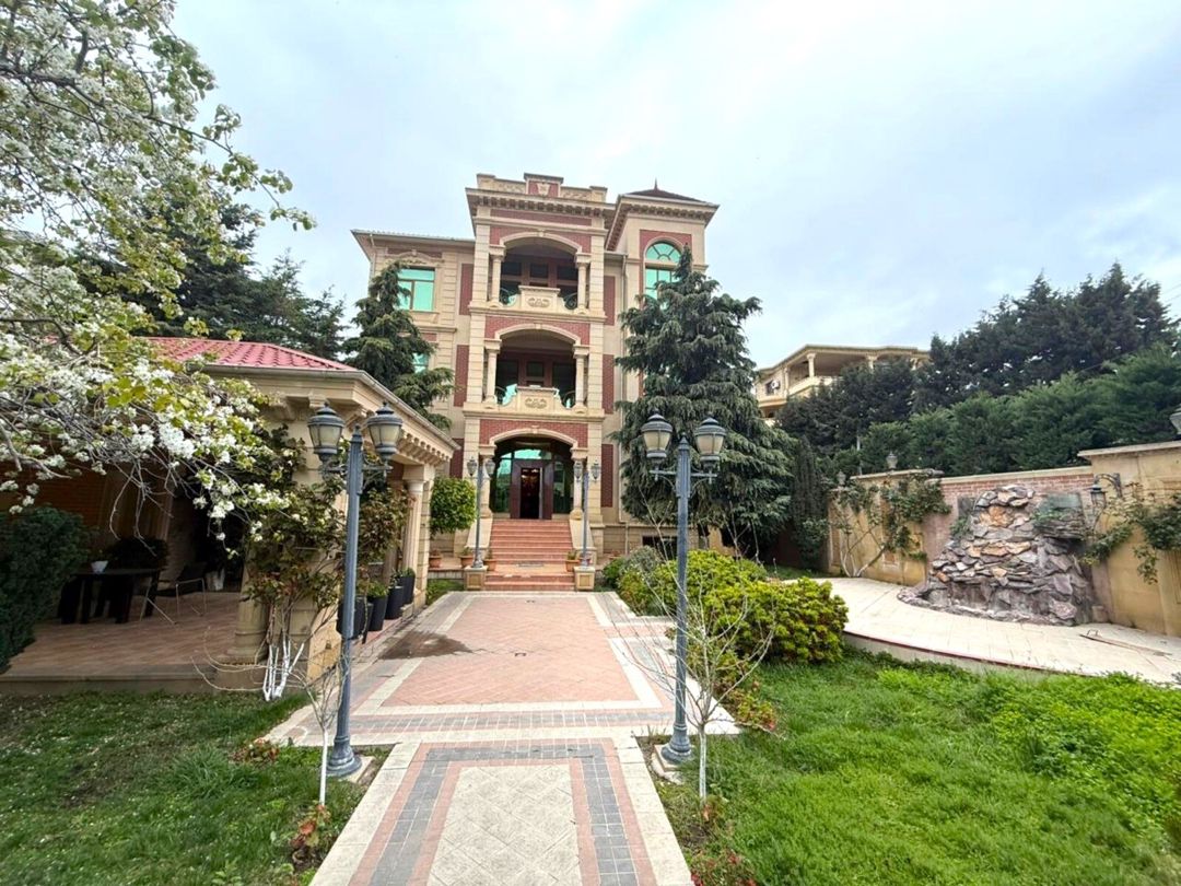 Satılır 12 otaqlı həyət evi/bağ evi 980 m² — Ev, villa, Bakı (3)
