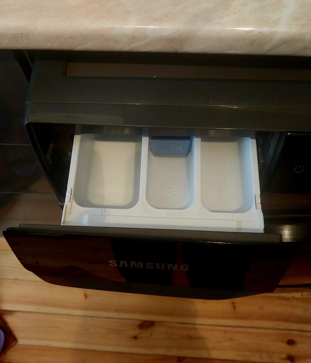Paltaryuyan maşın Samsung, 9 kq, Yeni, Avtomat, Qurutma var — Paltaryuyan maşınlar, Digah (4)