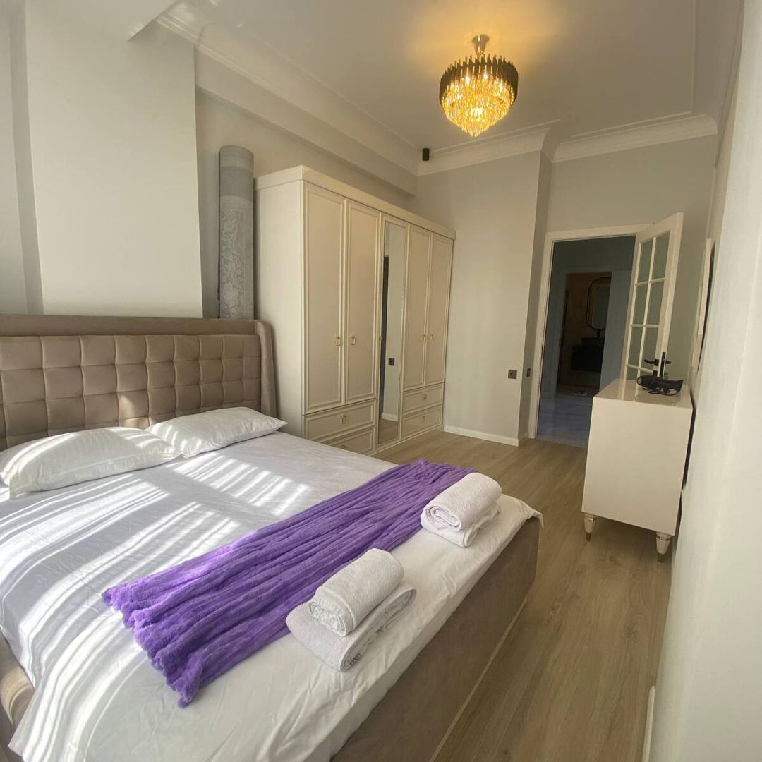 İcarəyə verilir 2 otaqlı yeni tikili 80 m² — Mənzil, Bakı (7)