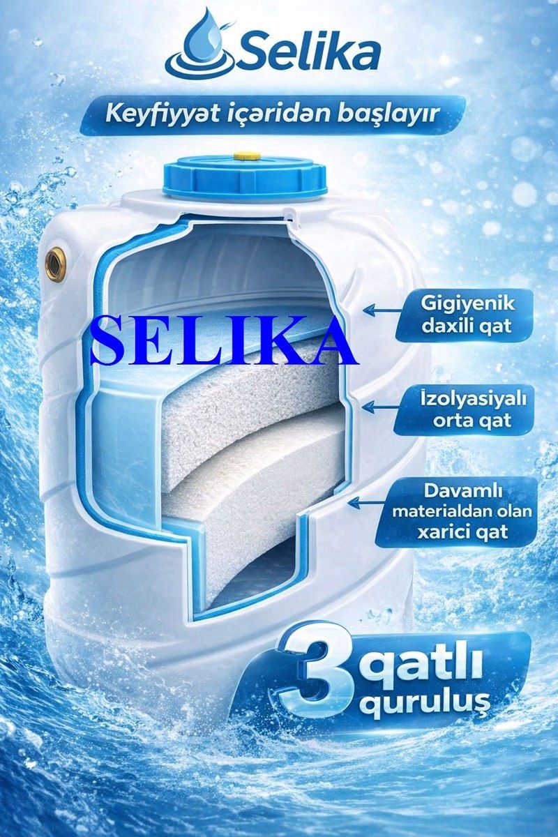 Su çənləri — Su çənləri, kanisterləri, bochkalar, Bakı