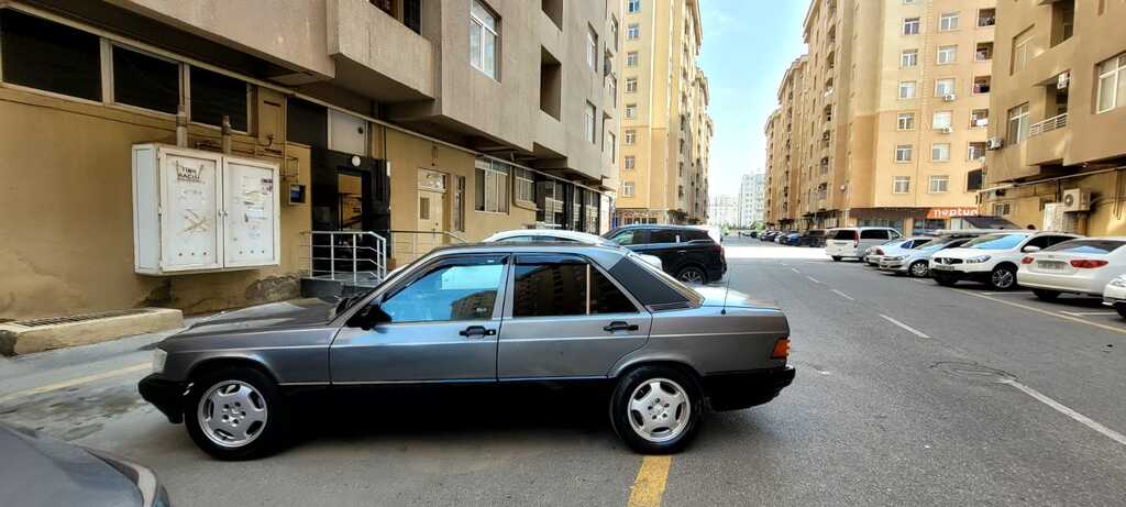Mercedes 190, 2.0 L, 1991 il, 378 000 km — Avtomobillər, Bakı (3)