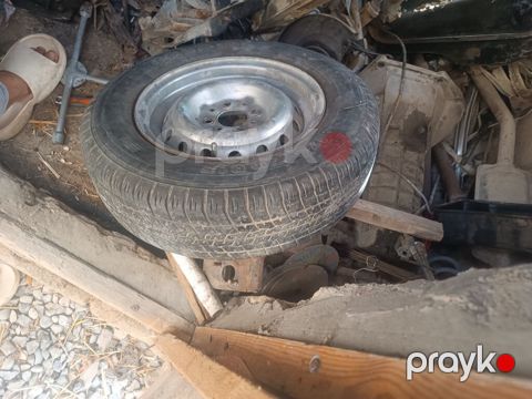 Avtomobil təkəri və disk - Ölçü: 13” polad disk (R13) - Bolt sayı: 4