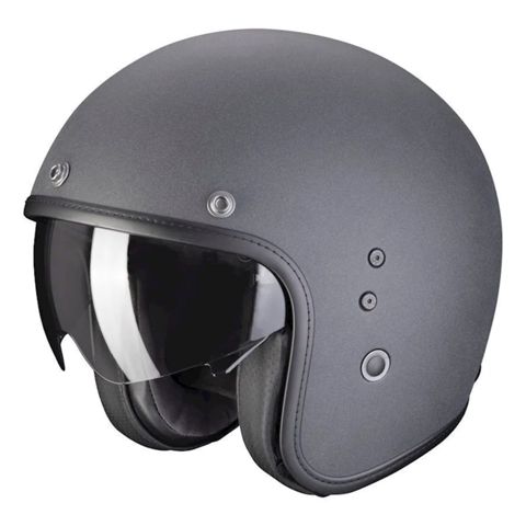 Motosiklet dəbilqəsi Scorpıon Belfast EVO Graphıte Dark grey — Bakı