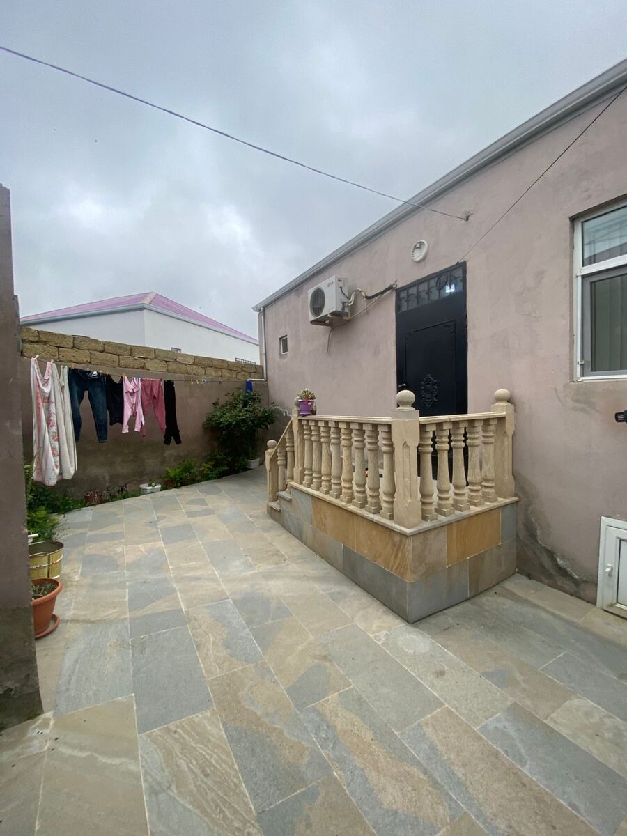 Satılır 2 otaqlı həyət evi/bağ evi 55 m² — Ev, villa, Bakı (2)