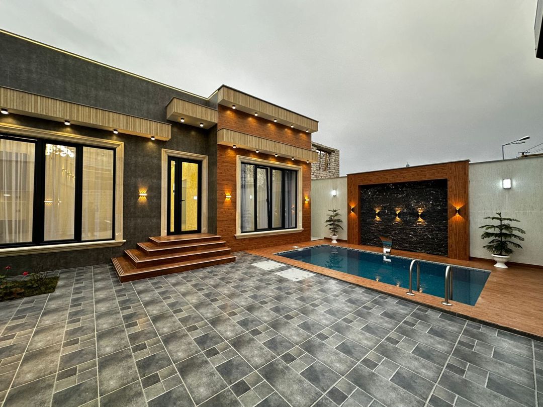 Satılır 4 otaqlı həyət evi/bağ evi 155 m² — Ev, villa, Bakı (2)