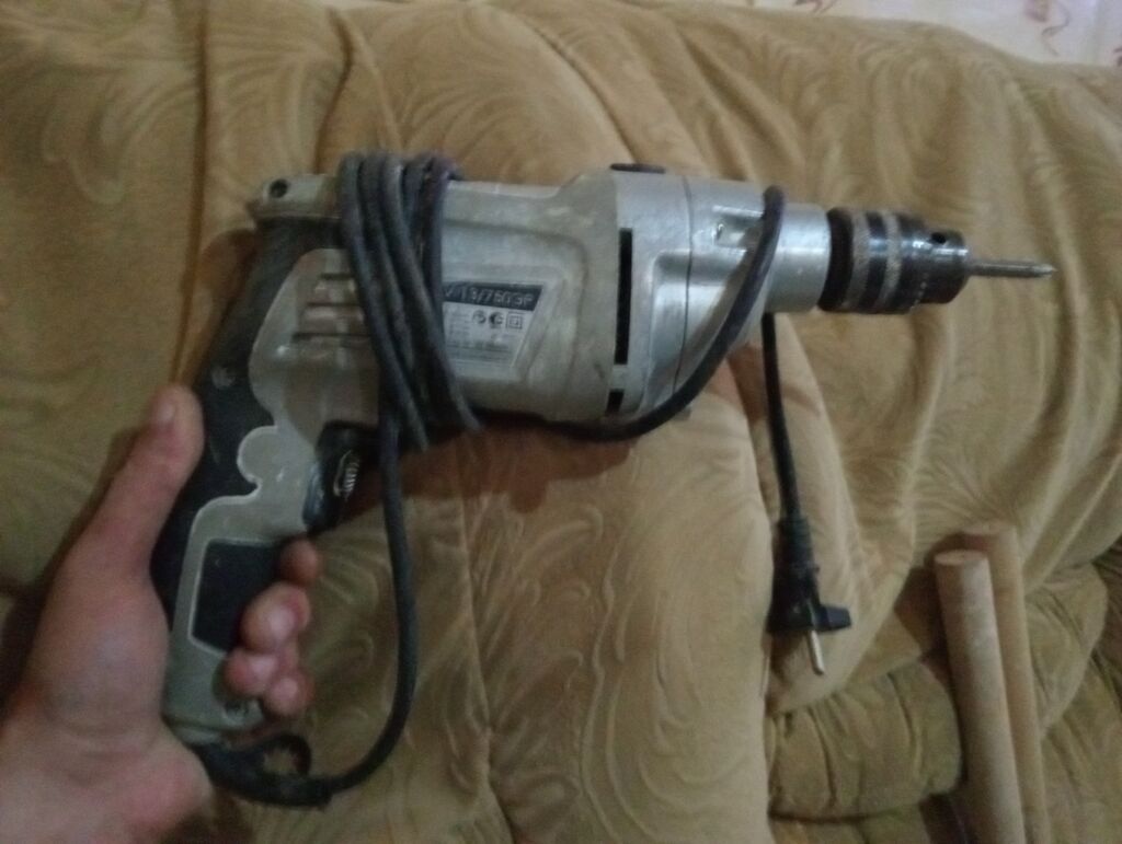 Elektrik zərbəli matkap - Şəbəkə ilə işləyən, 220V fişli - Zərbə — Alətlər, Bakı (2)