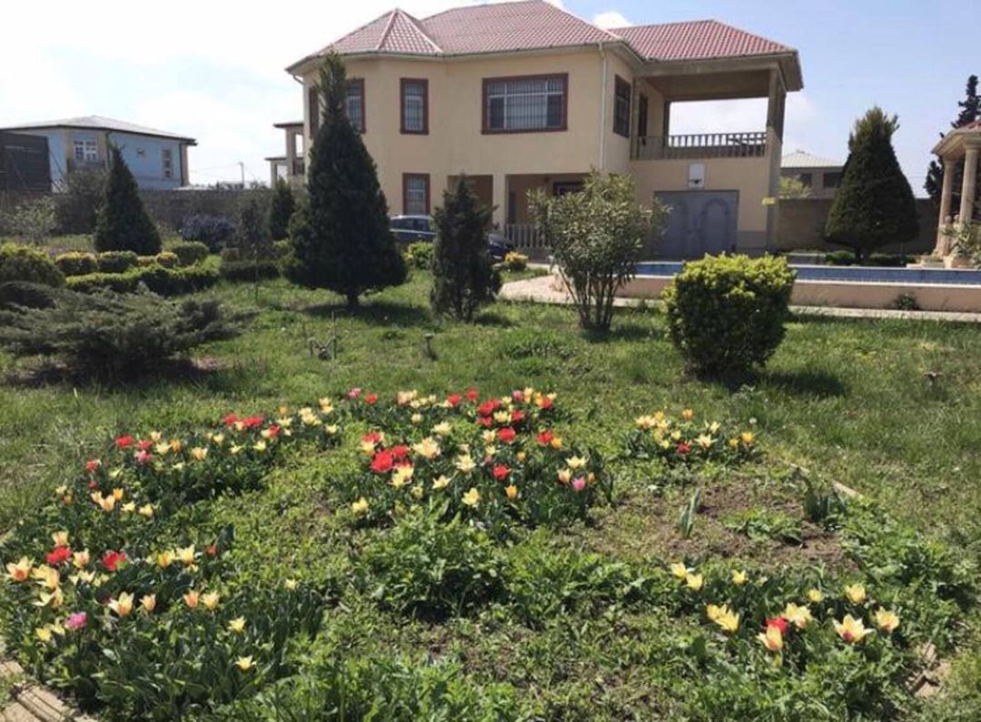 Satılır 6 otaqlı həyət evi/bağ evi 250 m² — Ev, villa, Bakı (6)