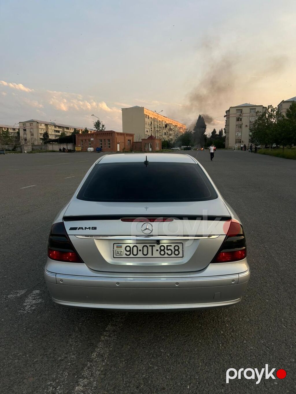 Mercedes-Benz E-Class: 2.2 l 2002 il Sedan 90-OT-858 — Avtomobillər, Gəncə (3)