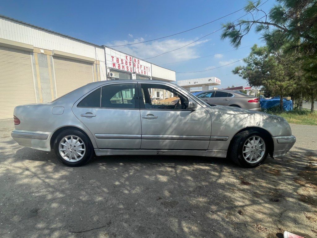 Mercedes E 220, 2.2 L, 1999 il, 450 000 km — Avtomobillər, Goranboy (8)