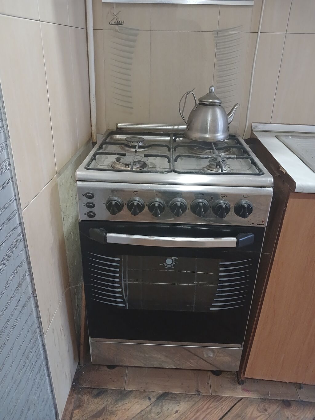 Mətbəx mebeli komplekti - Material: laminat/MDFlam önlü klon şkaf — Mebel, Bakı (7)