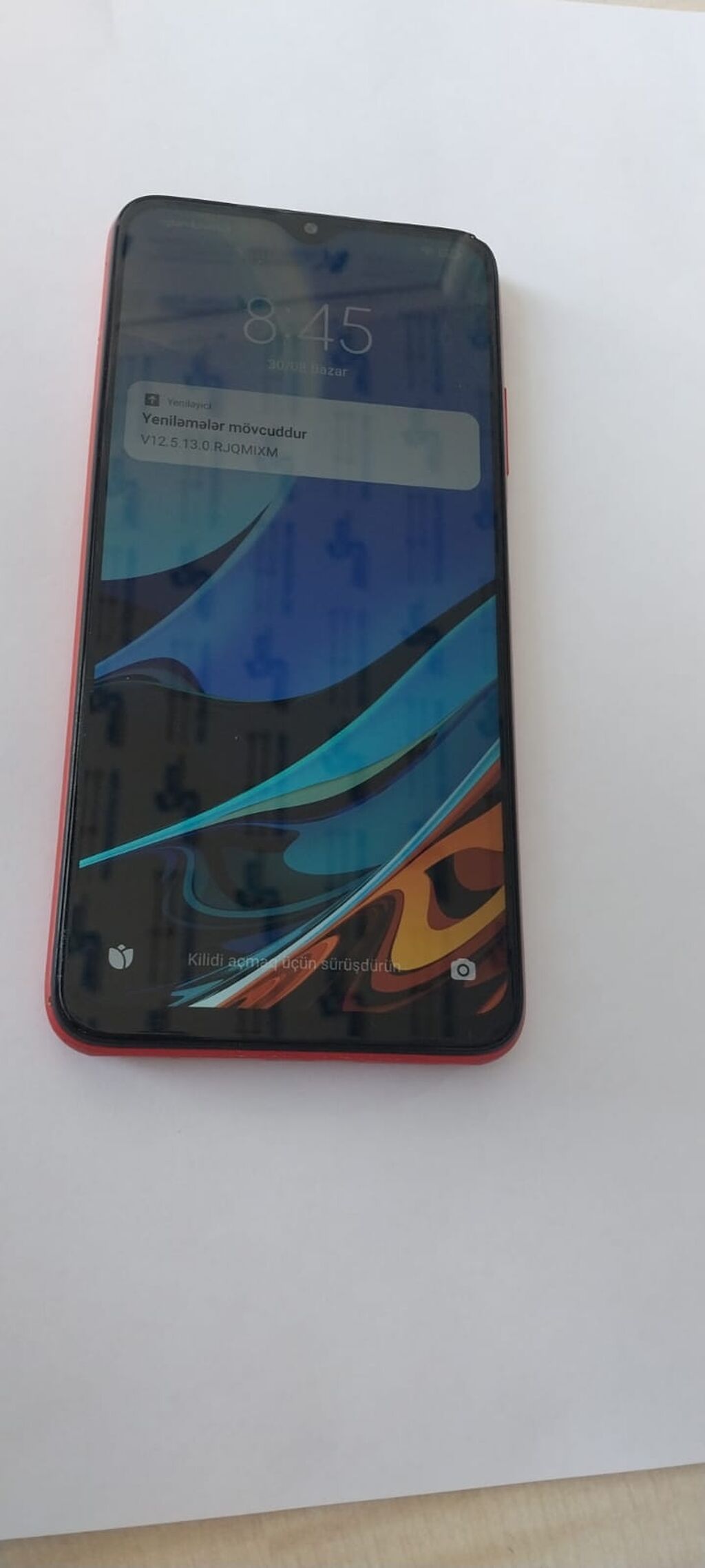 Xiaomi Redmi 9T, narıncı rəng. Xüsusiyyətlər: - 6.53" Full HD+ Dot — Elektronika, Bakı (3)