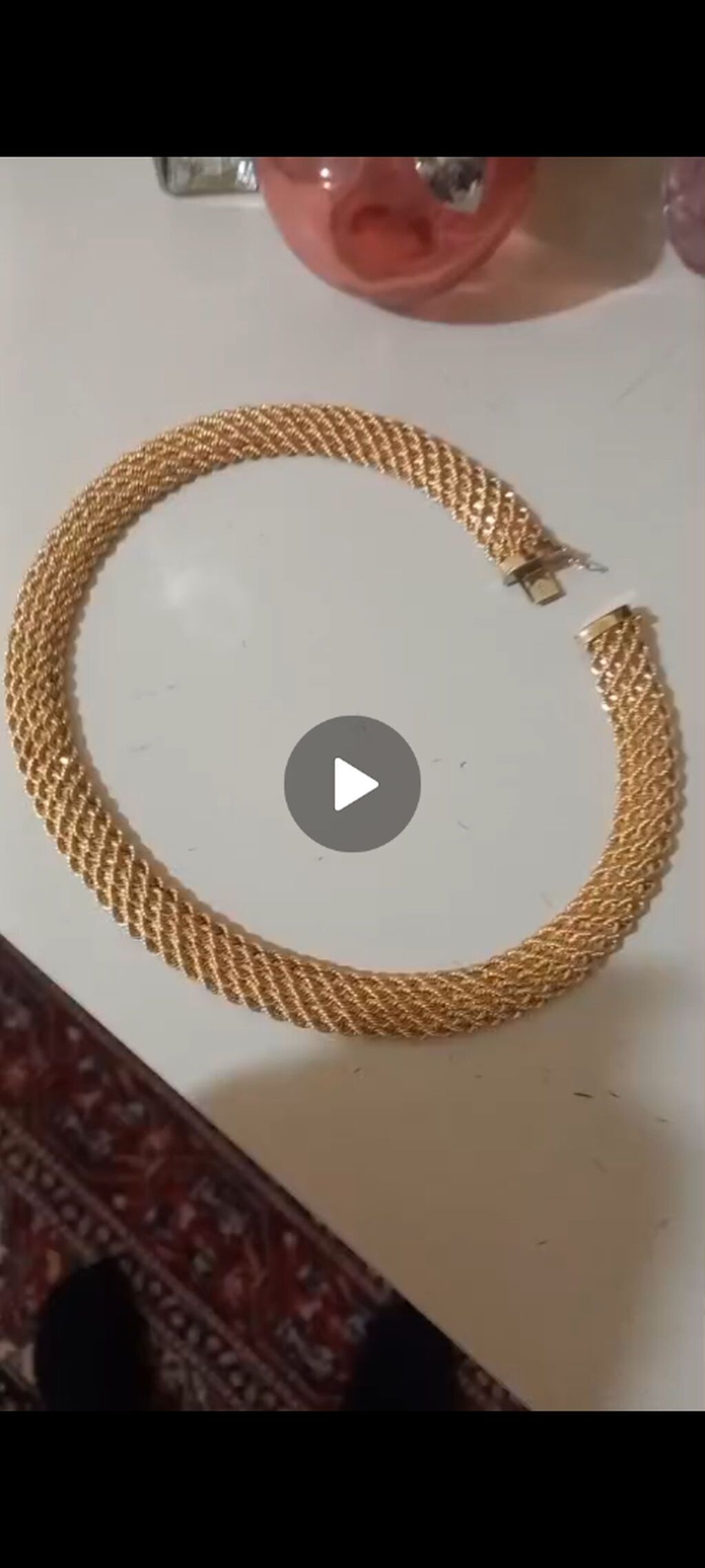 Boyunbağı, Sarı qızıl, 750 Əyar, 45 g — Aksesuarlar, Bakı (5)