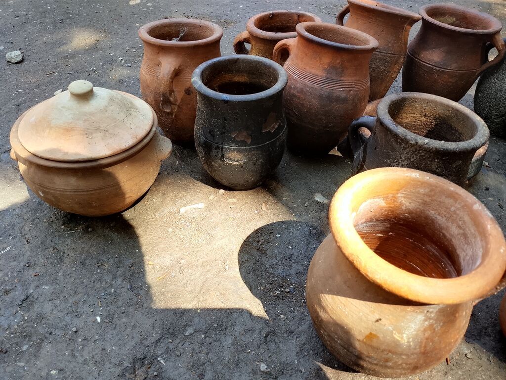 Gil qablar və saxsı küplər – müxtəlif ölçü və formalarda - Material — Qablar, Bakı (2)