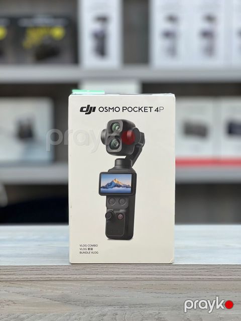 DJI Osmo Pocket 4 – Vlog/Creator Combo Kompakt, cibə sığan 3 oxlu — Bakı