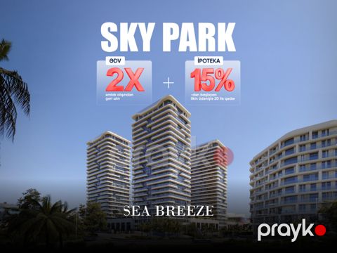 Satılır 1 otaqlı yeni tikili 57.7 m²