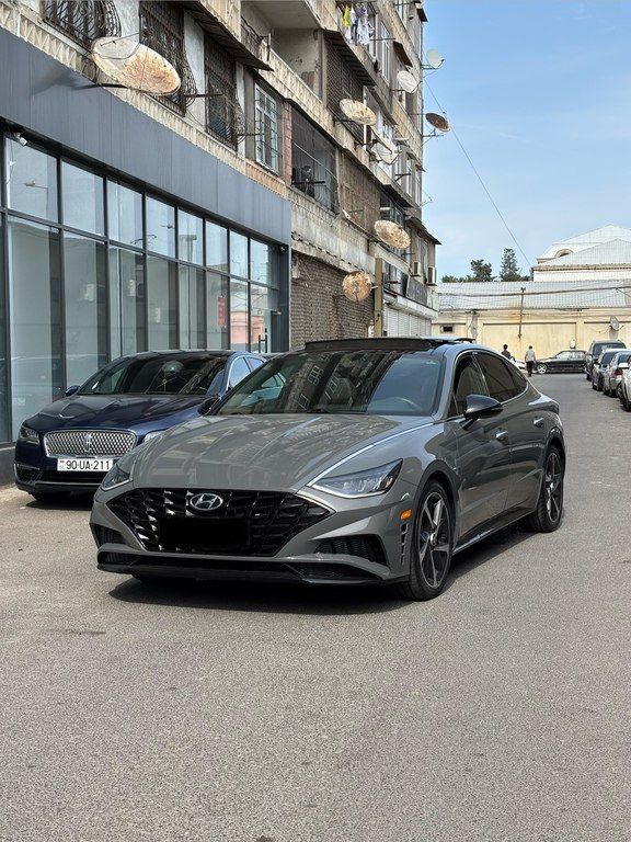 Hyundai Sonata, 1.6 L, 2021 il, 67 000 km — Avtomobillər, Bakı (3)