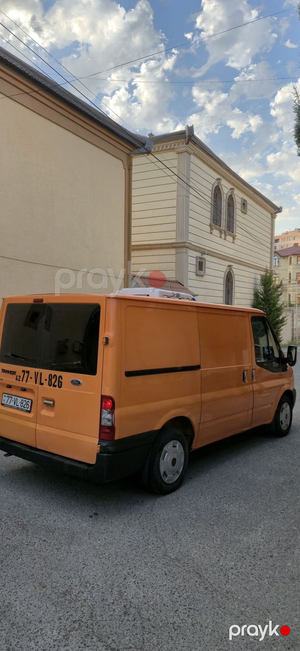 Ford Transit soyuduculu furqon - Rəng: narıncı, kuzov “van” 77-VL-826 — Avtomobillər, Digah (9)
