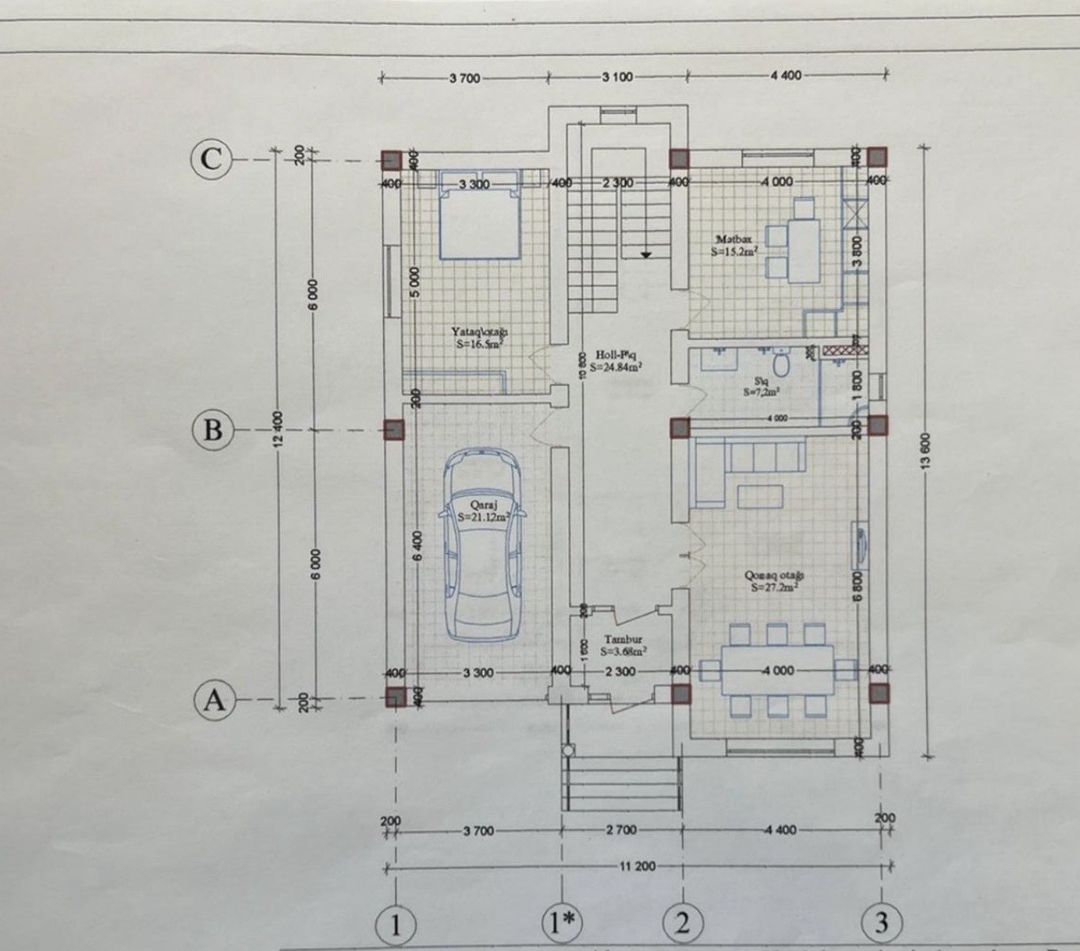 Satılır 9 otaqlı həyət evi/bağ evi 360 m² — Ev, villa, Xırdalan (10)