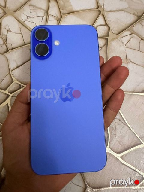 IPhone 16 Plus, 128 GB, Mavi, Face ID
