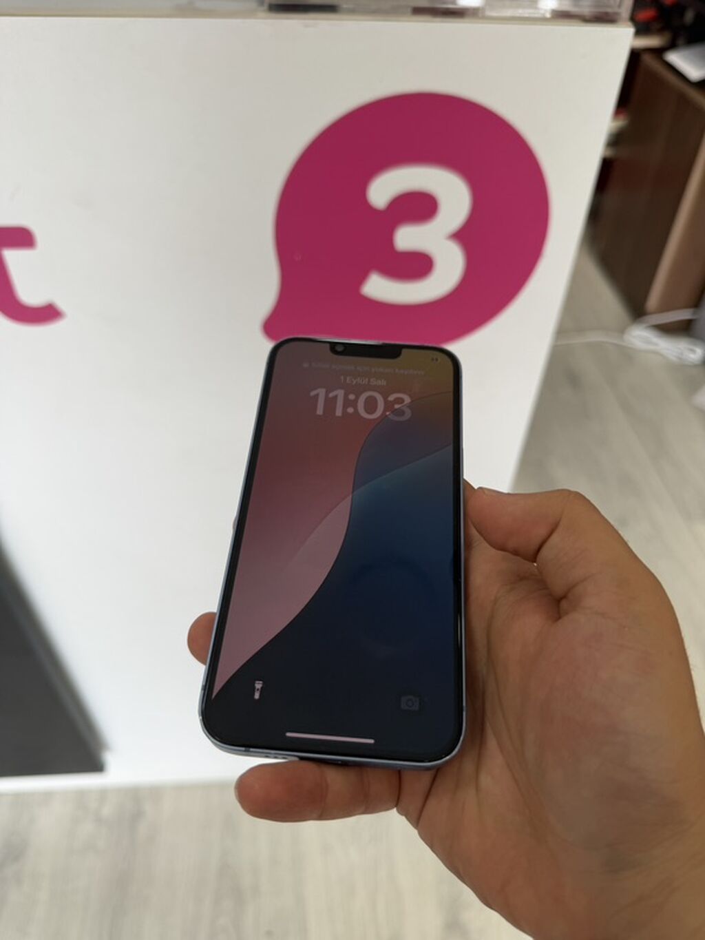 IPhone 14, 128 GB, Mavi, Simsiz şarj, Face ID — Apple iPhone, Tovuz (7)