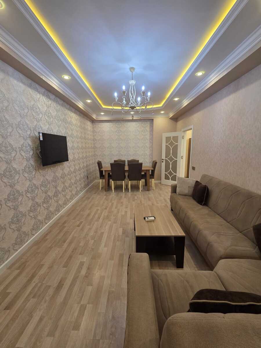 İcarəyə verilir 2 otaqlı yeni tikili 80 m² — Mənzil, Bakı (2)