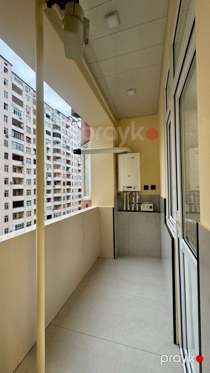 3-otaqlı yeni tikili, Məhəmməd Hadi küç., 106 m² — Mənzil, Bakı (6)