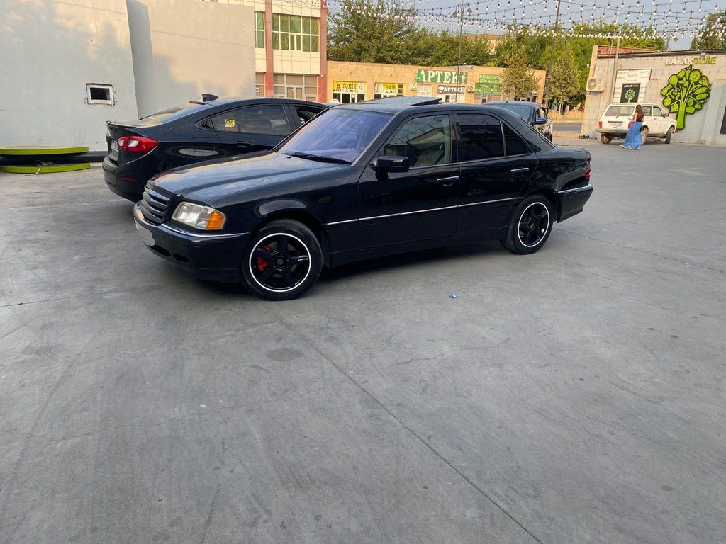 Mercedes C 230, 2.3 L, 1998 il, 285 528 km — Avtomobillər, Biləsuvar (2)