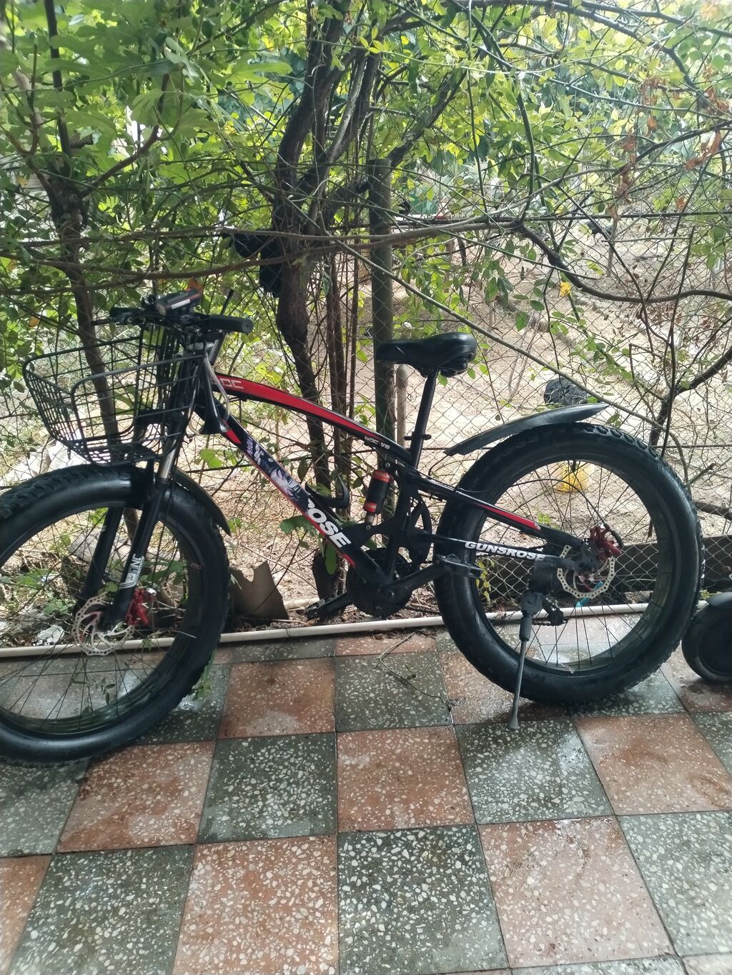Gunsrose fatbike velosiped Xüsusiyyətlər: - Geniş “fat” təkərlər — Velosipedlər, Digah (5)