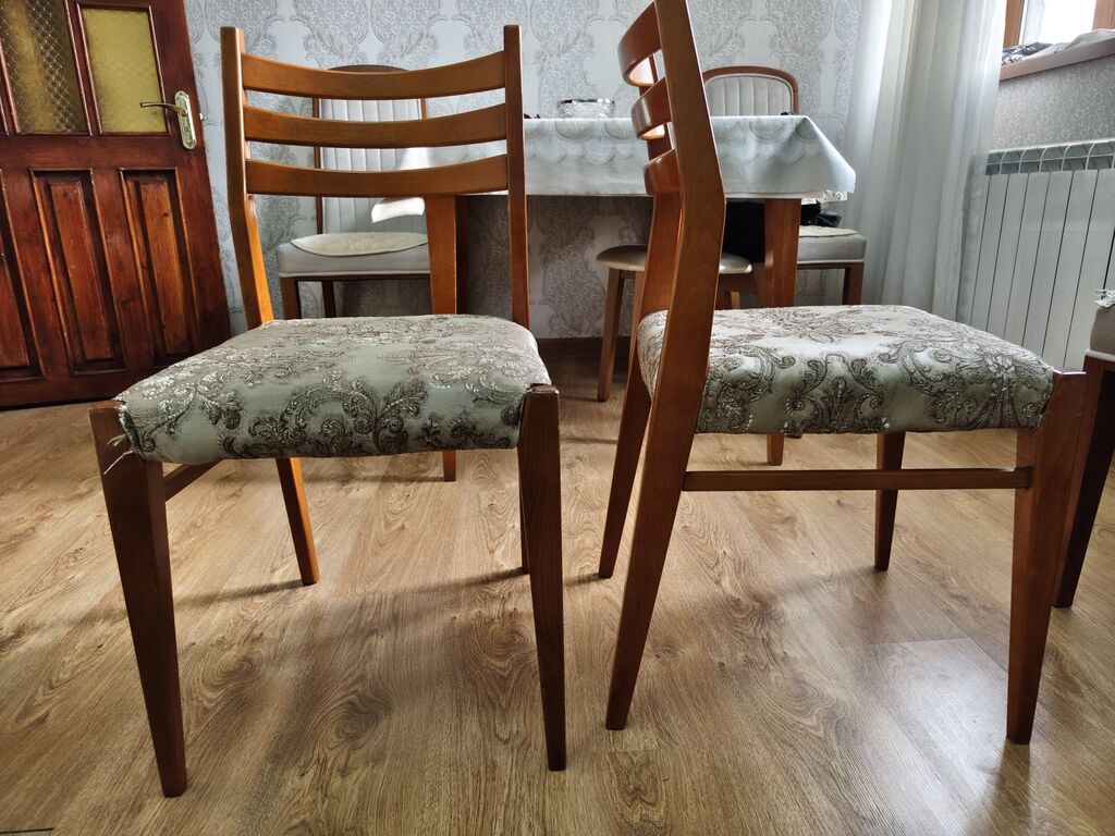 Mebel dəsti – 5 ədəd yemək otağı stulu.1 ədədi 35azn - Material — Stullar, Bakı (5)