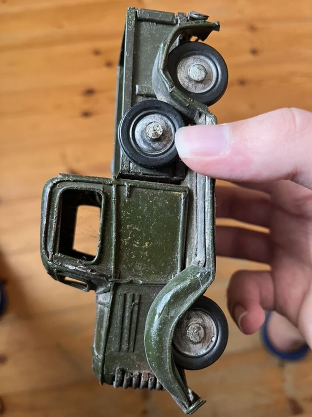 Kolleksiya üçün vintaj oyuncaq pikap maşın modeli - Material: metal — İdman, hobi, istirahət, Bakı (3)