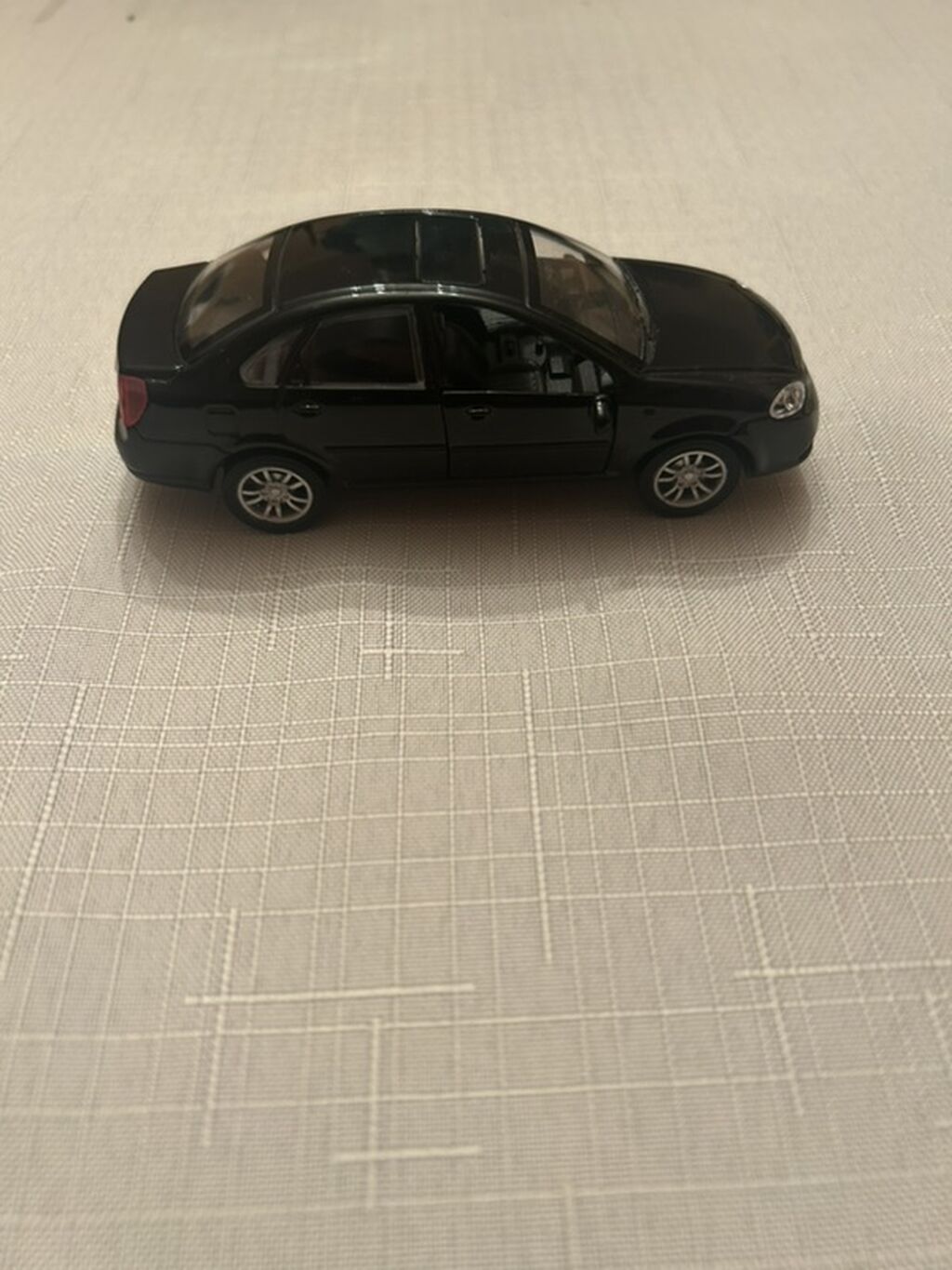 Qara rəngli metal oyuncaq sedan model avtomobil - Realistik sedan — Oyuncaqlar, Bakı (4)