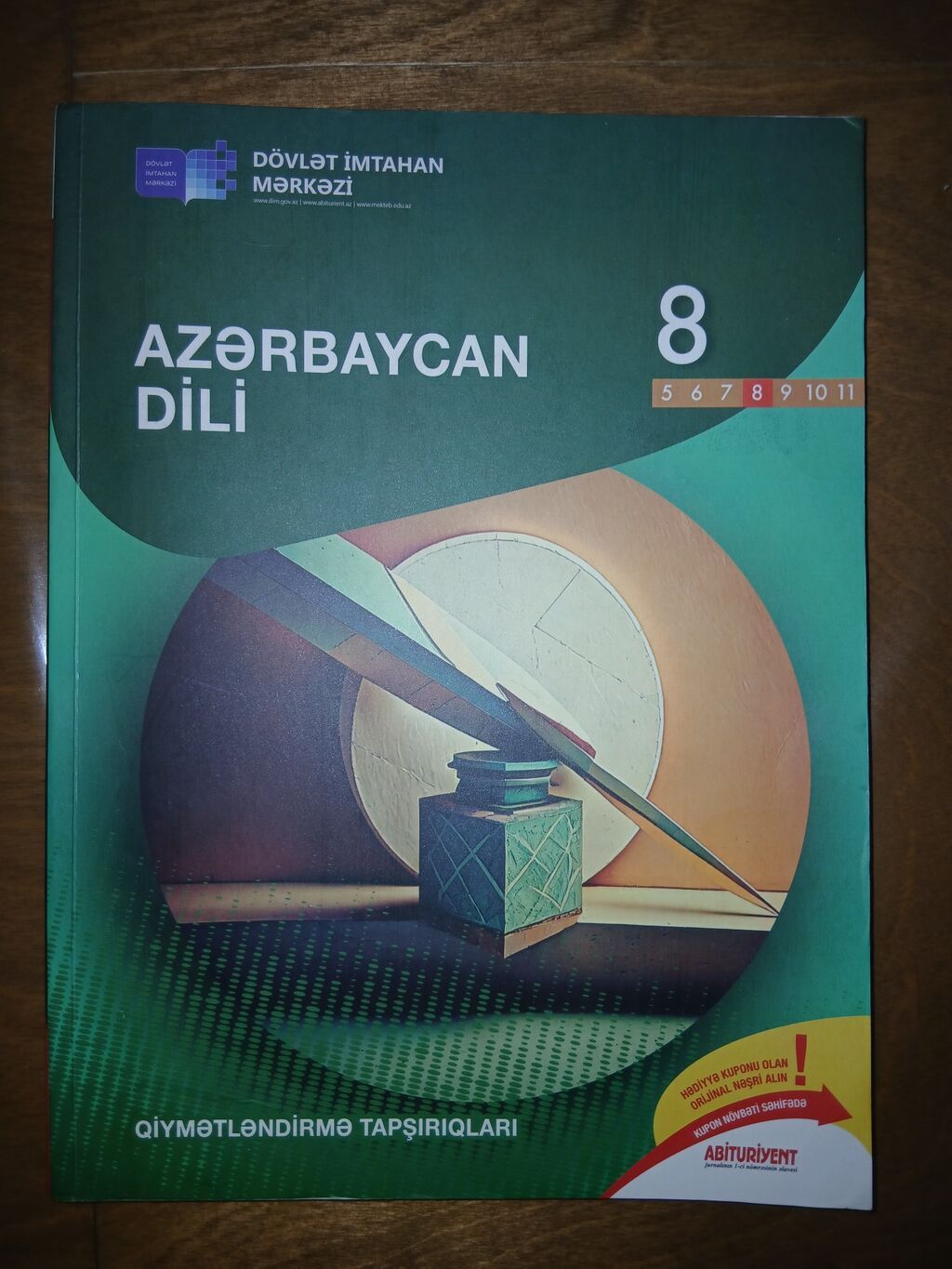 Məhsul: “Azərbaycan dili – Qiymətləndirmə tapşırıqları”, 8-ci sinif — Kitablar və jurnallar, Bakı