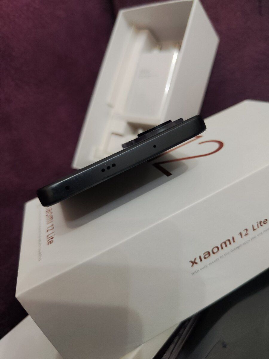 Xiaomi 12 Lite Black 128GB/8GB — Smartfonlar, Bakı (3)
