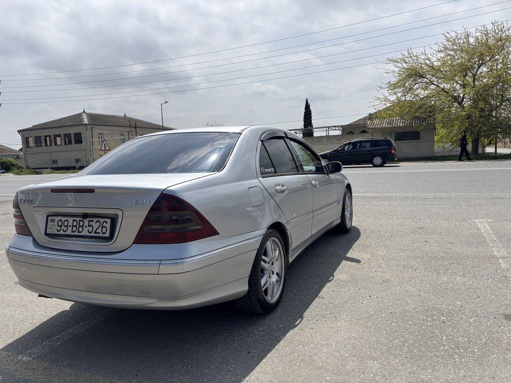 Mercedes C 200, 2.2 L, 2002 il, 528 604 km — Avtomobillər, Bakı (7)