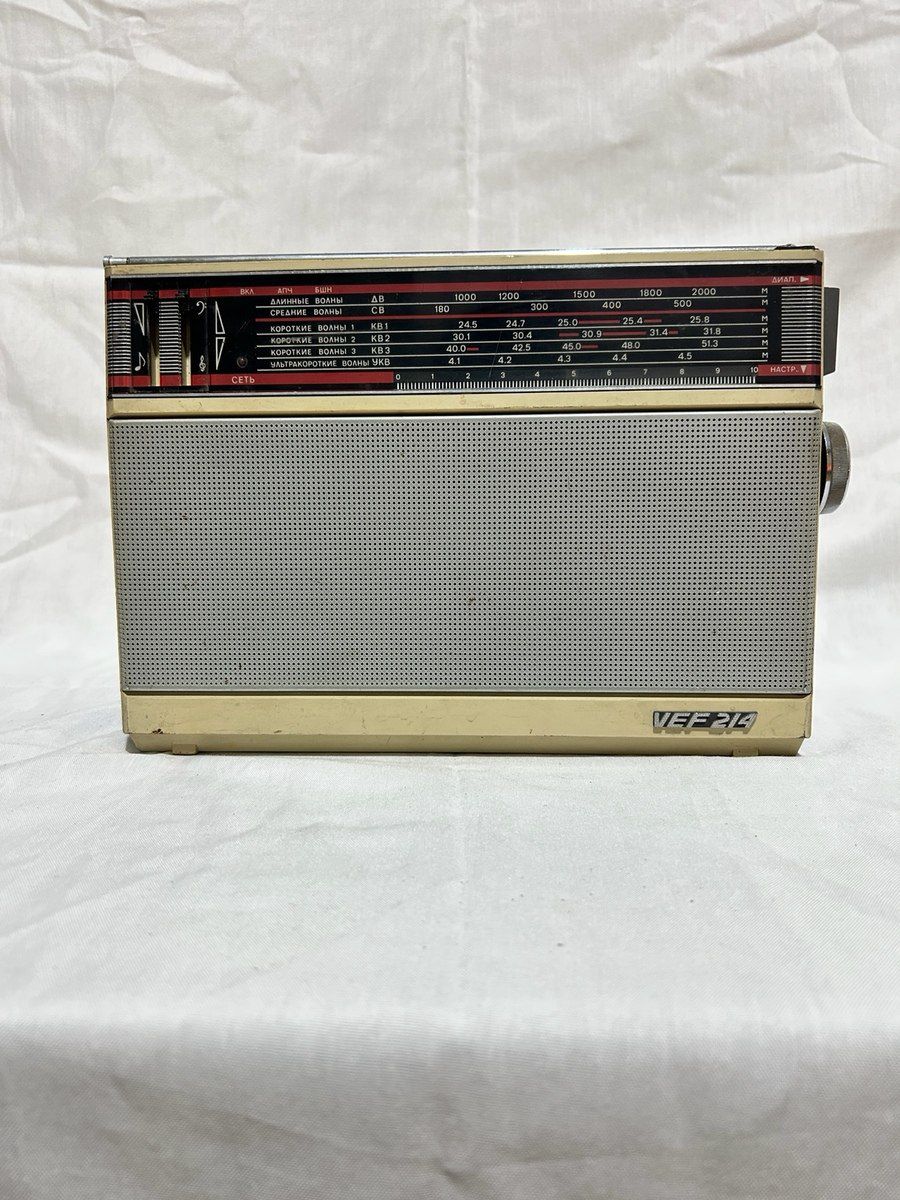 Retro radio VEF 214. ВЭФ 214 — Kolleksiyalar, Bakı